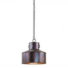 Uttermost 21924 - Uttermost Giaveno 1 Light Oxidized Bronze Pendant